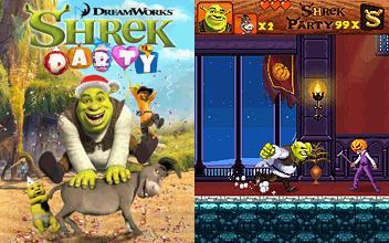 بازی جاوا موبایل – SHREK party